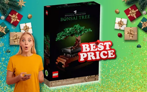 LEGO Botanica: l'albero Bonsai che arreda OGGI COSTA MENO