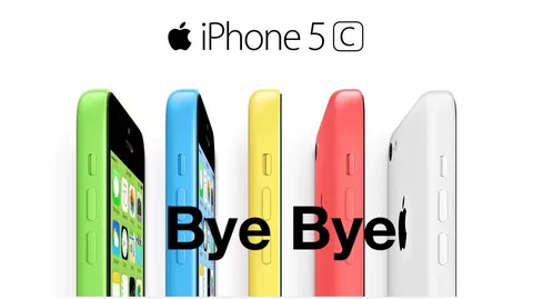 iPhone 5c diventa obsoleto dal 31 ottobre