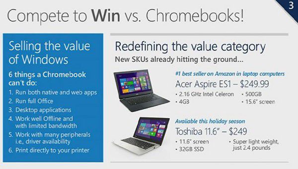 HP e Acer, due notebook Windows ultraeconomici in arrivo
