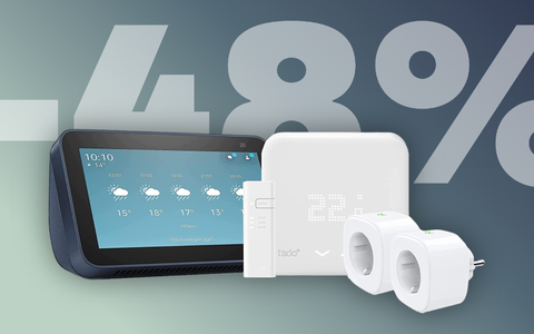 La tua casa Smart con il super kit con Echo Show, termostato e prese intelligenti (-48%)