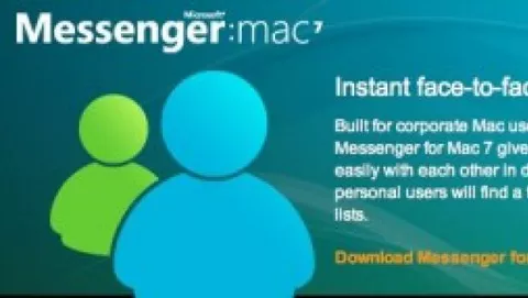 Microsoft rilascia Messenger:Mac 7
