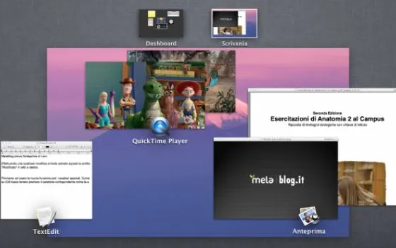 Mac OS X Lion Preview: TextEdit, Anteprima e QuickTime