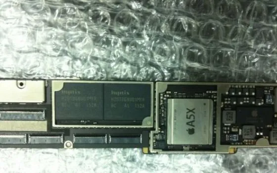 Presunta scheda madre iPad 3 con processore Apple A5X