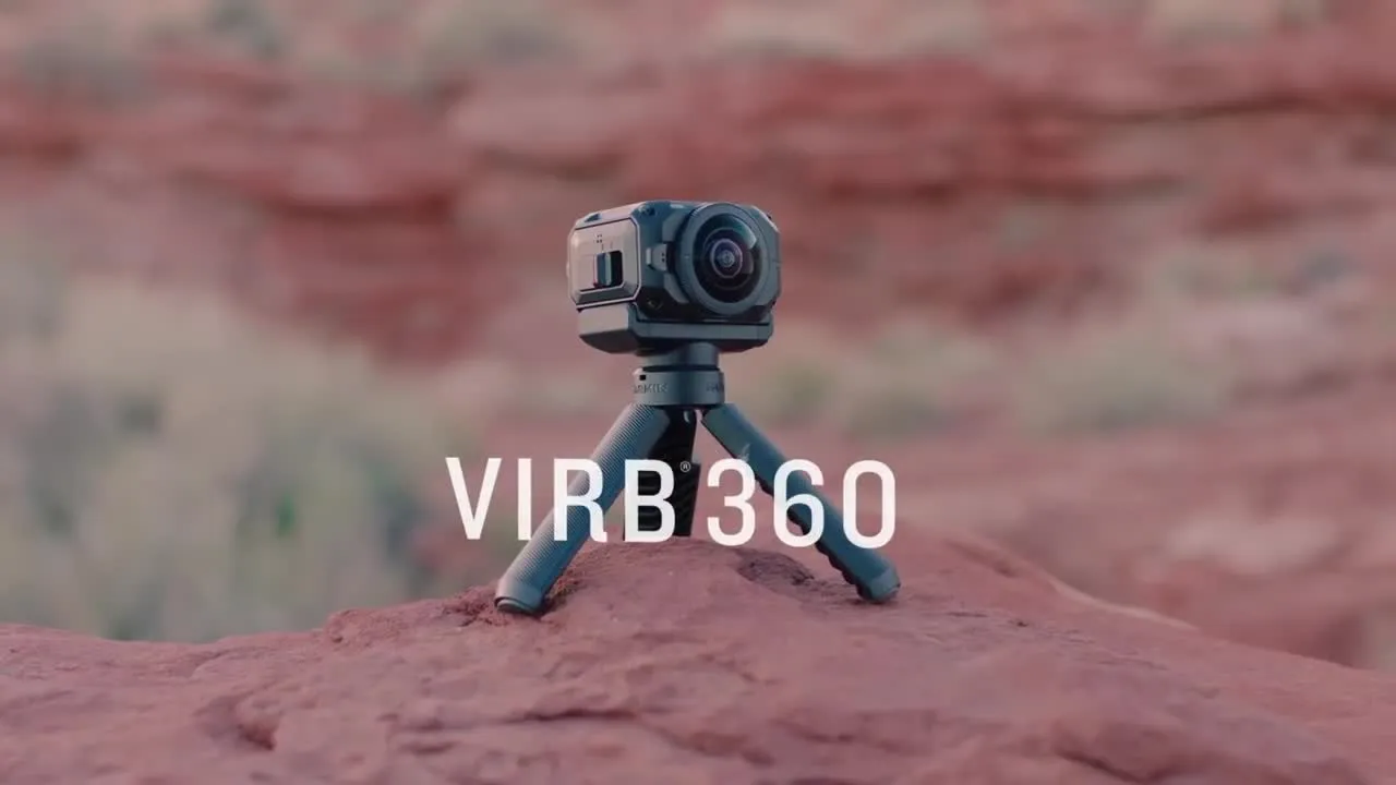Garmin VIRB 360 registra in 5.7K a 30 fps