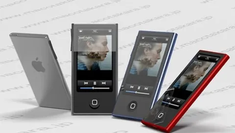 Nuovo iPod nano con forma allungata e tasto home?