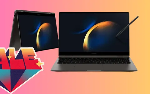 Samsung Galaxy Book3 360: il pc che diventa un tablet a quasi metà prezzo (-660€)