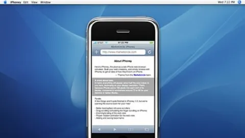iPhoney: un iPhone virtuale sulla vostra scrivania