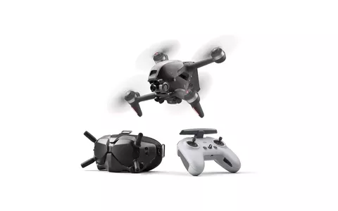 Drone DJI UAV con fotocamera 4K e occhiali FPV: 300 euro di sconto su Amazon