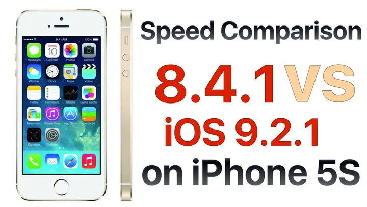 iOS 8.4.1 VS iOS 9.2.1 - iPhone 5s