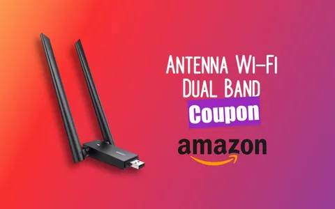Antenna Wi-Fi Dual Band per PC e Mac: PROMO Amazon con Coupon