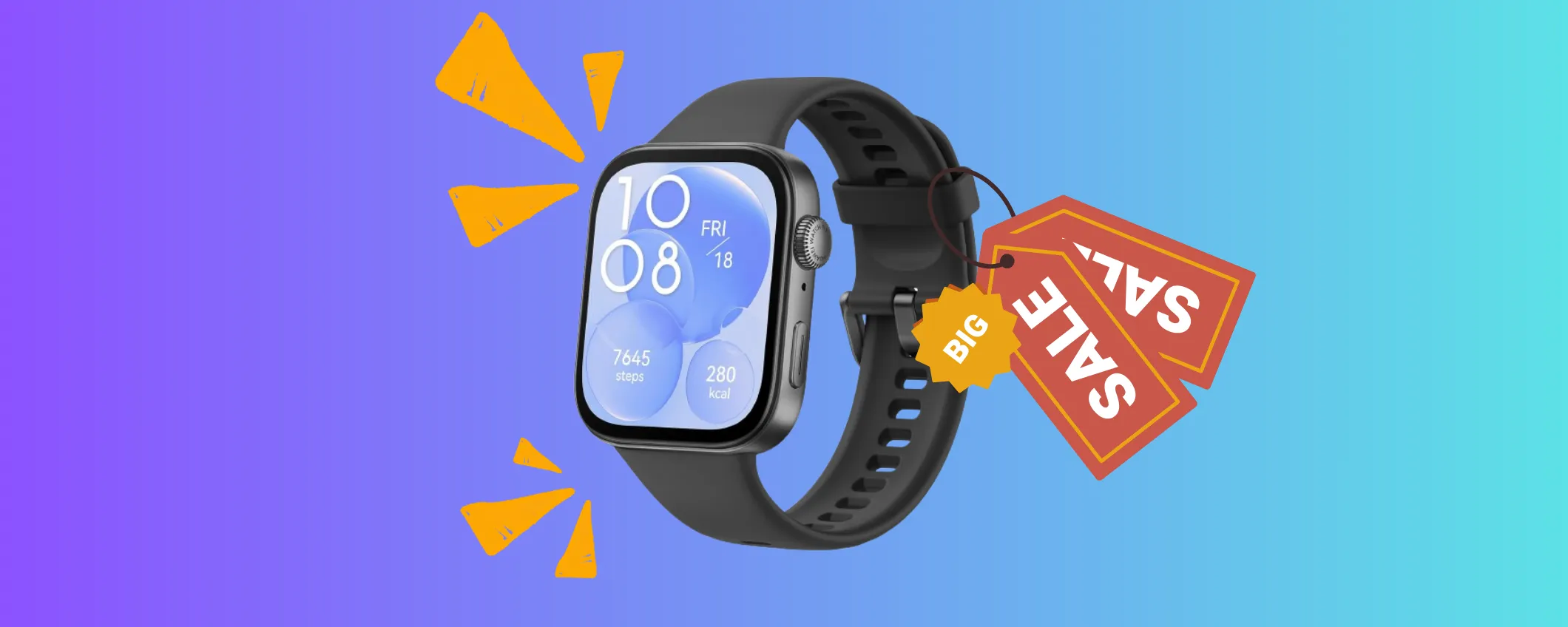 Crolla il prezzo del Huawei Watch FIT 3 con più di 100 modalità sportive