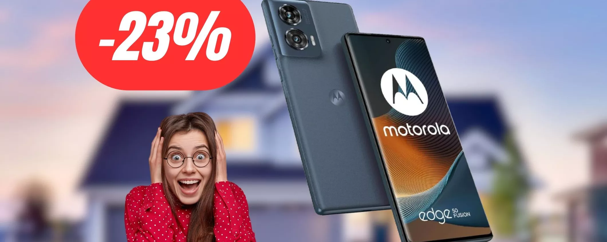 Il nuovissimo Motorola Edge 50 Fusion è già in offerta: SCONTATISSIMO