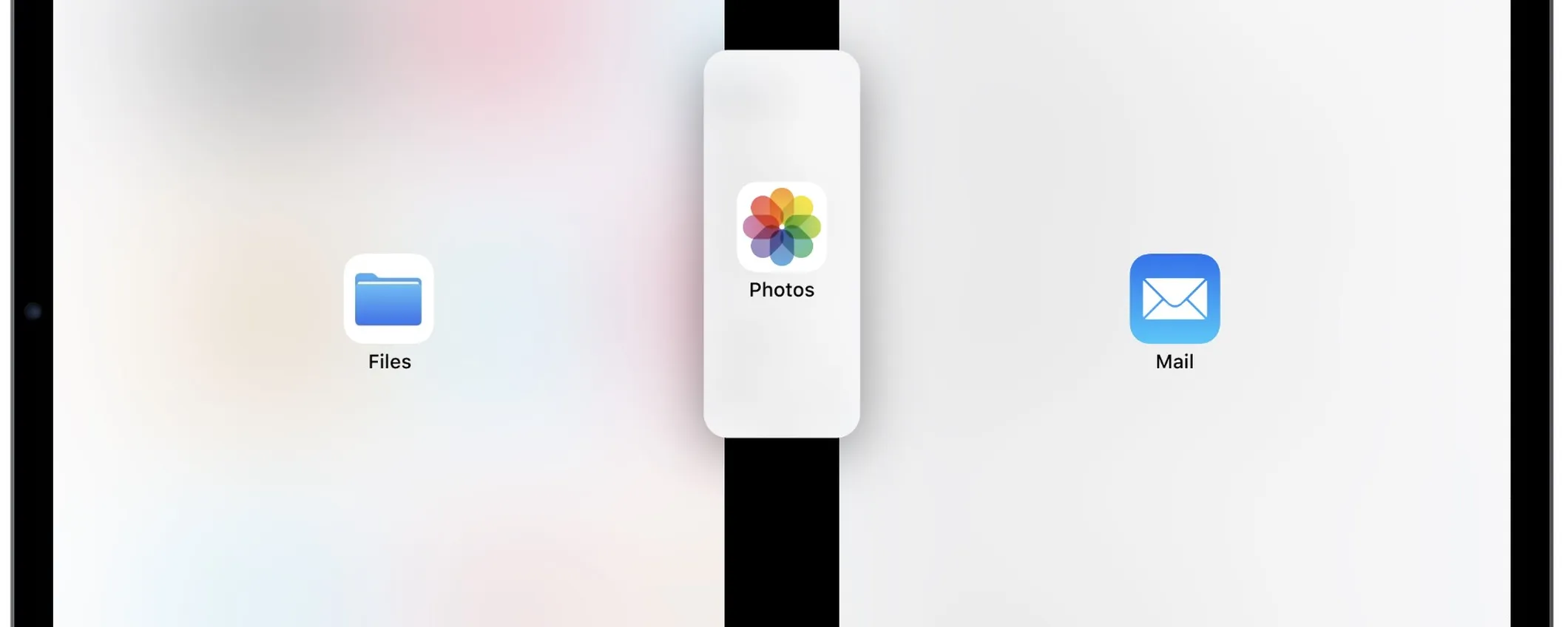 MultiTasking a 3 app su iOS 13