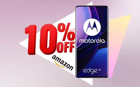 IMPERDIBILE: Motorola Edge 40 al minimo storico su Amazon!