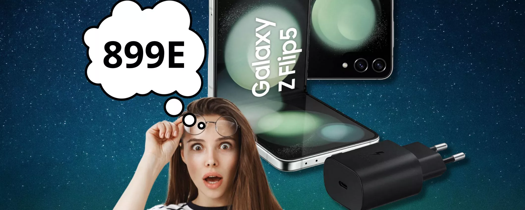 Prendi anche tu uno smartphone pieghevole: Samsung Galaxy Z Flip5 OGGI lo paghi SOLO 899 euro!