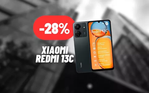 CROLLA il prezzo dello Xiaomi Redmi 13C: mega sconto attivo su Amazon