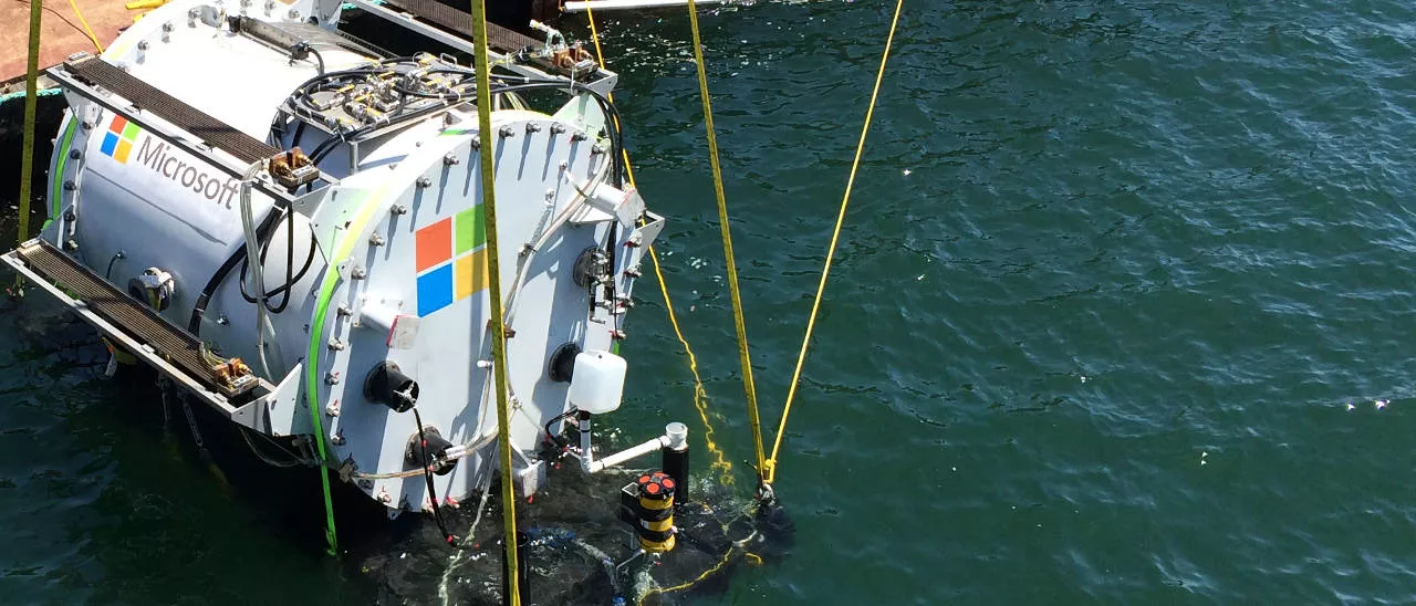 Microsoft sperimenta i data center subacquei