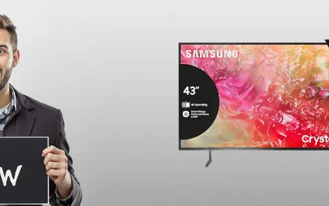 Samsung UE43DU7190UXZT: qualità 4K e funzionalità avanzate a 299€