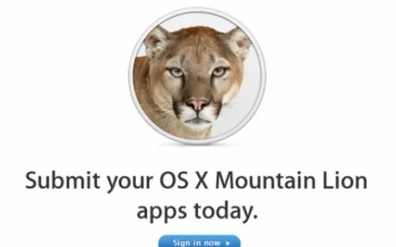 Apple inizia ad accettare le app per Mountain Lion