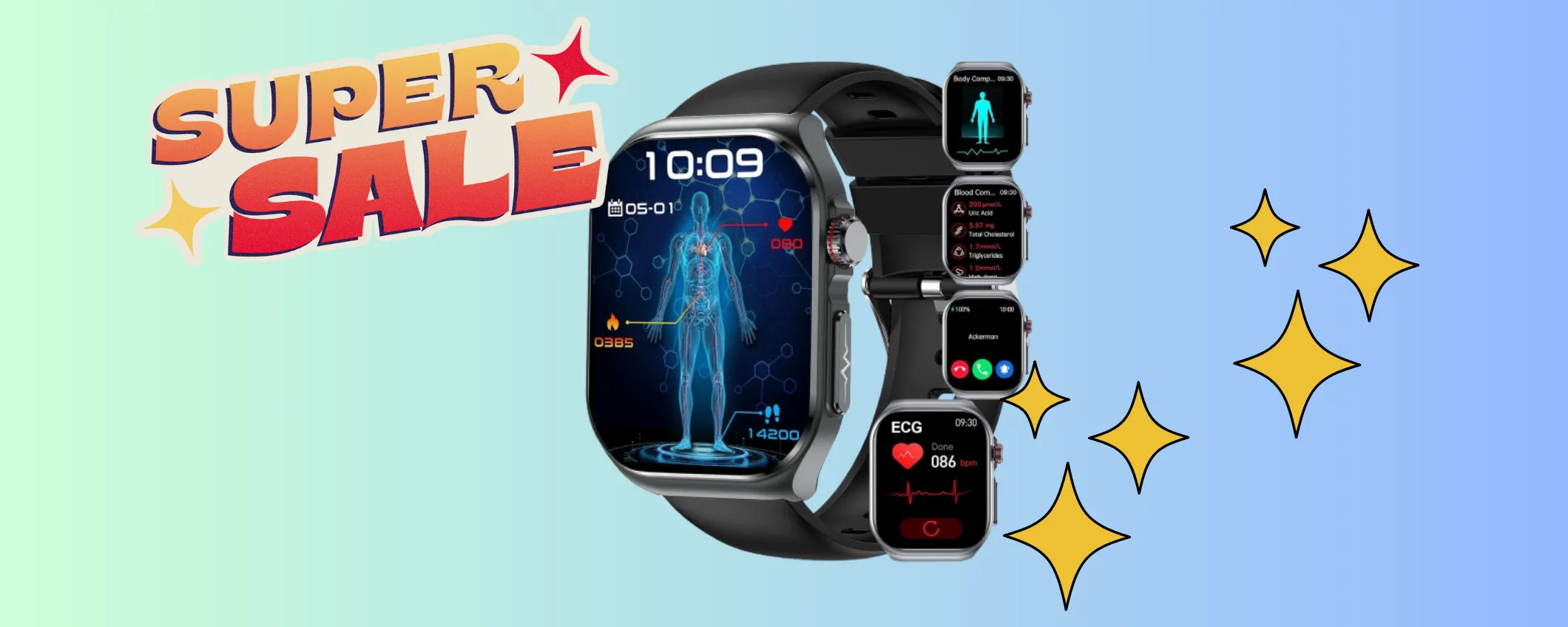 Smartwatch unisex multifunzionale a meno di 50€: l'occasione è imperdibile