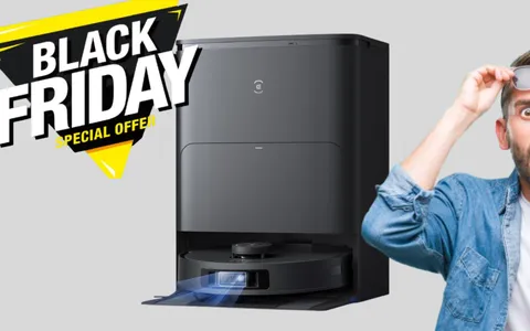 Black Friday WOW!: sconto bomba di 400€ sul Robot Aspirapolvere 2-in-1 ECOVACS