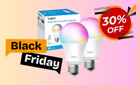 Crea l'atmosfera giusta con 2 Lampadine WiFi TP-Link a prezzo stracciato (solo 13€)