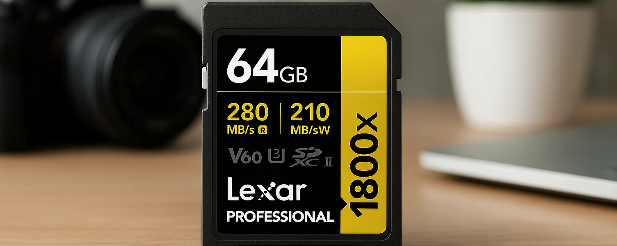 Lexar Professional 1800x 64GB: prestazioni top e prezzo in calo su Amazon