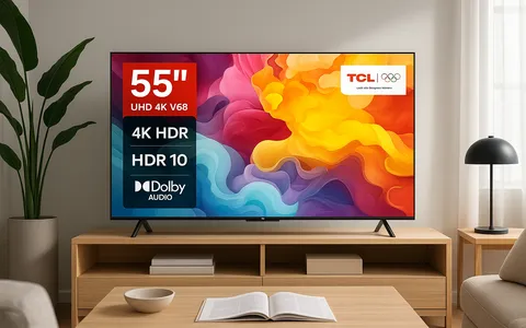 La smart TV dei tuoi sogni è qui: TCL 55V6B è in sconto su Amazon per poche ore