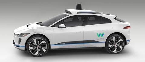 Jaguar I-PACE: self-driving car elettrica di Waymo