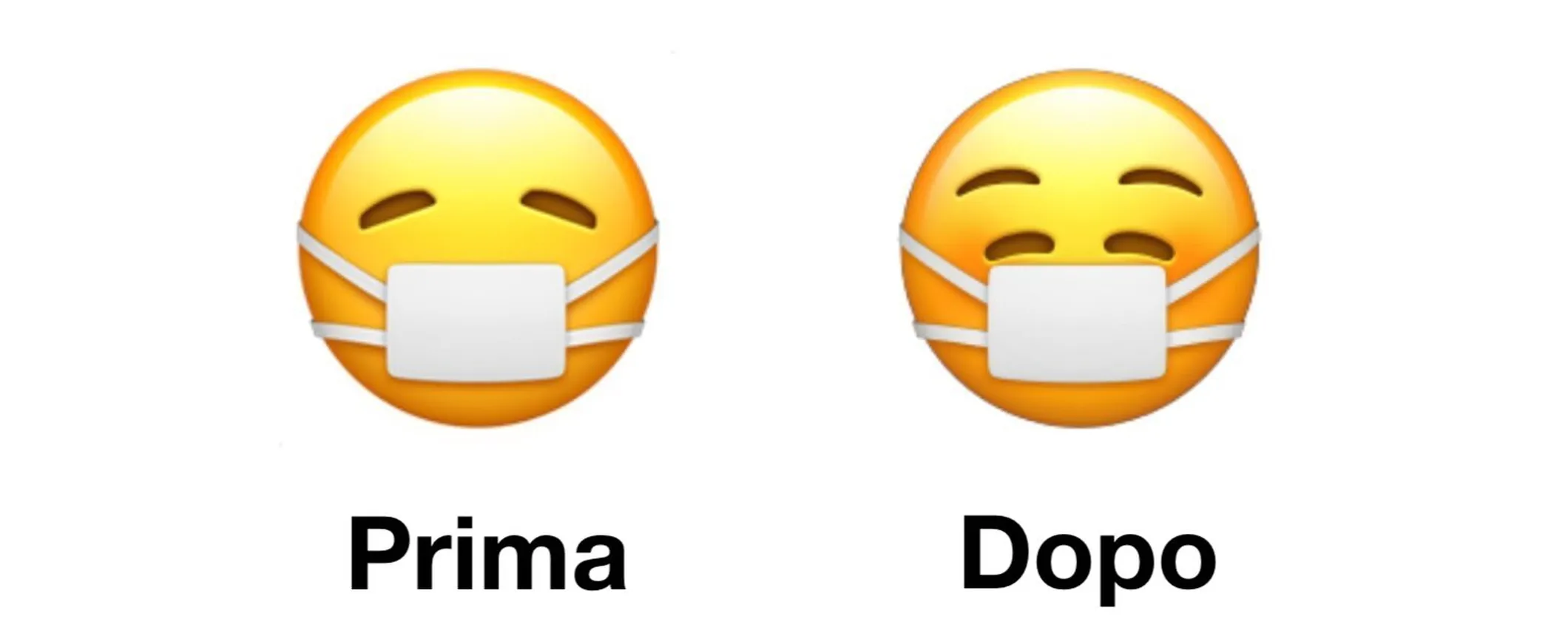 Apple mette il sorriso agli Emoji con mascherina