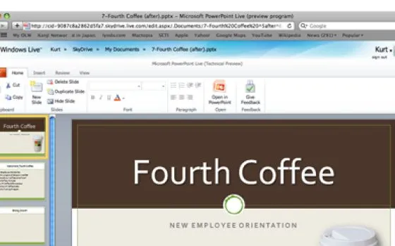 Microsoft Office Web Apps sarà compatibile con Mac