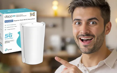 Router 5G e Wi-Fi 6: TP-Link Deco X3000 in offerta