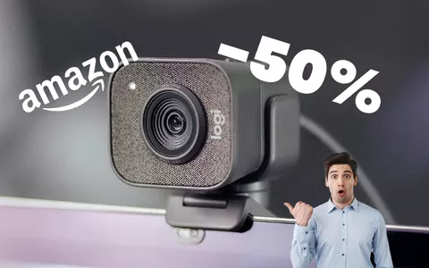 Logitech StreamCam: la webcam ad alte prestazioni è scontata del 50% su Amazon