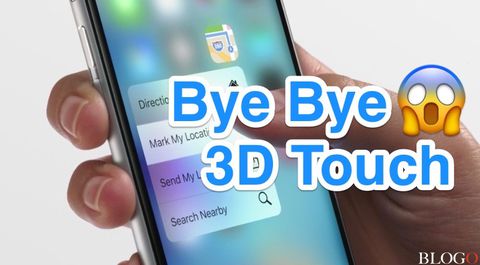 3D Touch, dite addio alla pressione forte su iPhone