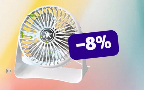 Niente più caldo con questo ventilatore USB a 12€