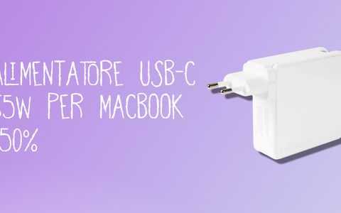 Alimentatore USB-C da 65W per MacBook ad un PREZZO IMPERDIBILE