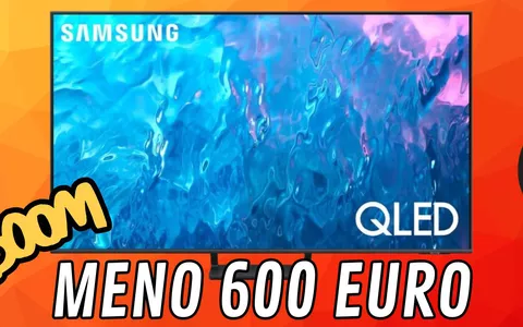 Samsung TV QLED 4K 65 pollici: perfetto per il cinema e il gaming ha uno sconto top MENO 600 euro