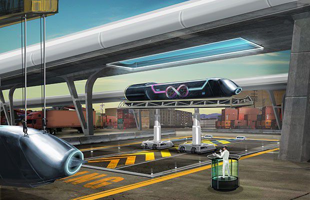 Hyperloop tornerà utile anche per il trasporto delle merci