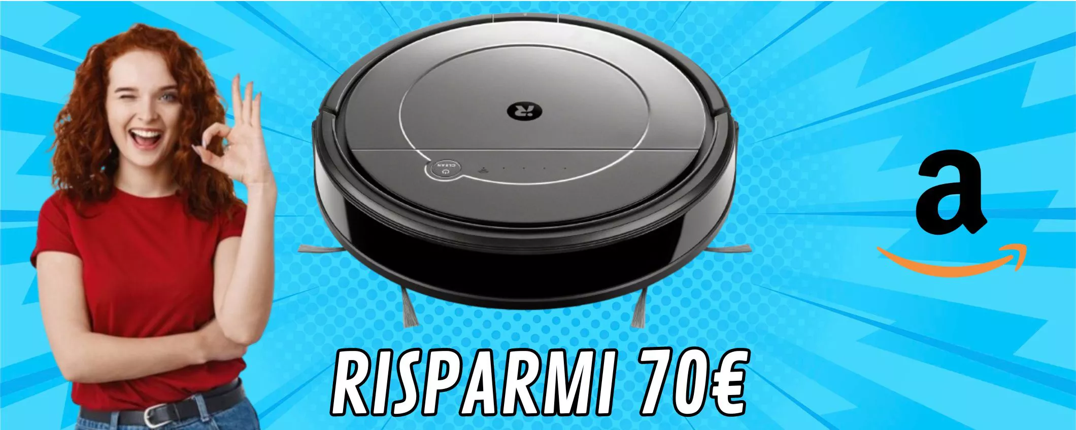 iRobot Roomba Combo: fa tutto lui! Risparmio top MENO 70 euro!