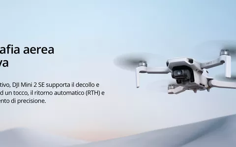 Cattura immagini e video mozzafiato grazie al drone DJI Mini 2 SE in SUPER SCONTO