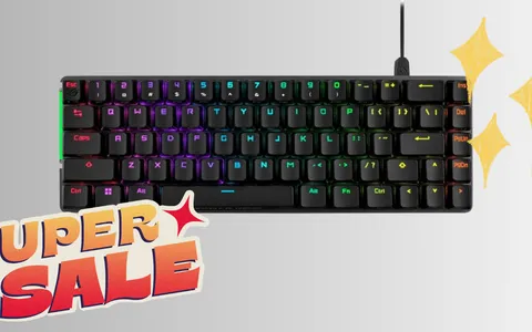 Quasi metà prezzo per la Tastiera Meccanica da Gaming ASUS (-47%)