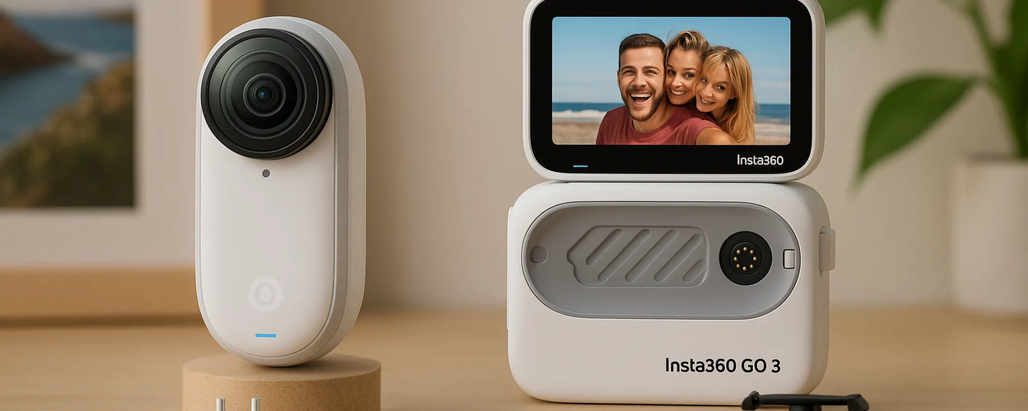 Riprese mozzafiato anche sott'acqua con l'Action-cam Insta360 in offerta speciale
