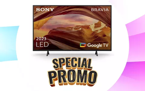 RISPAMIA 230€ per la TV 4K Sony Bravia: scopri la PROMO su Amazon