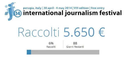Il crowdfunding per il Festival del giornalismo