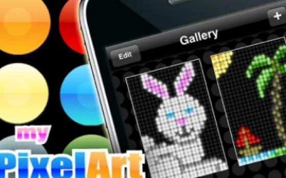myPixelArt: giocare con i chiodini colorati su iPhone