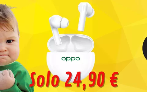 OPPO Enco Buds2, piccolo prezzo, grande audio wireless! MENO 23 PER CENTO