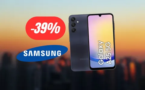 CROLLA IL PREZZO del Samsung Galaxy A25 per il Prime Day
