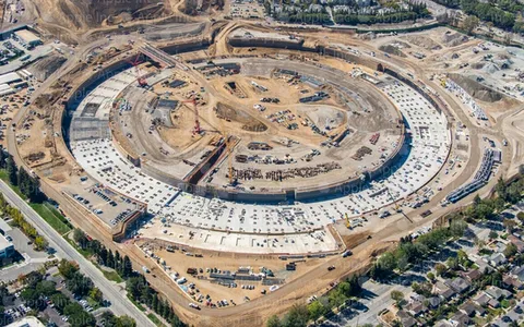 Apple Campus 2: nuove riprese con drone mostrano l'avanzamento dei lavori all'8 novembre