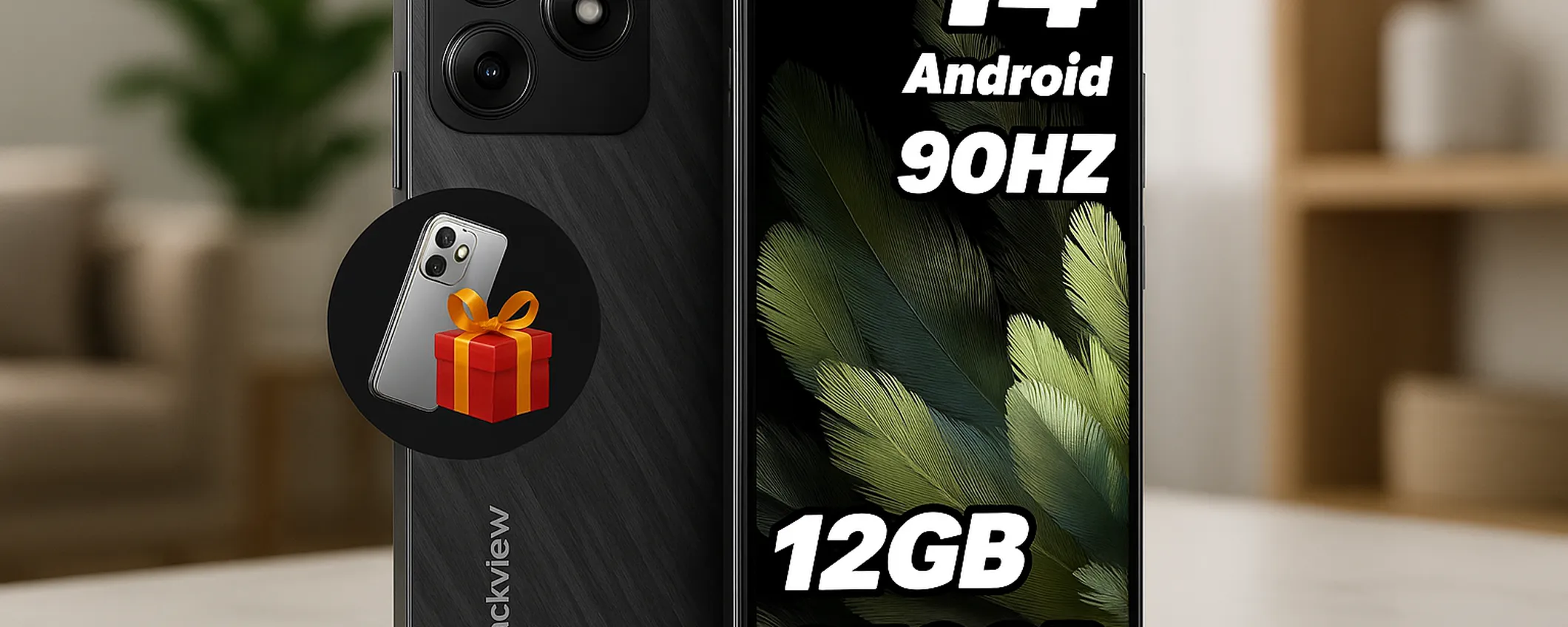 Doppio sconto clamoroso sullo Smartphone Blackview: oggi è tuo a meno di 90€