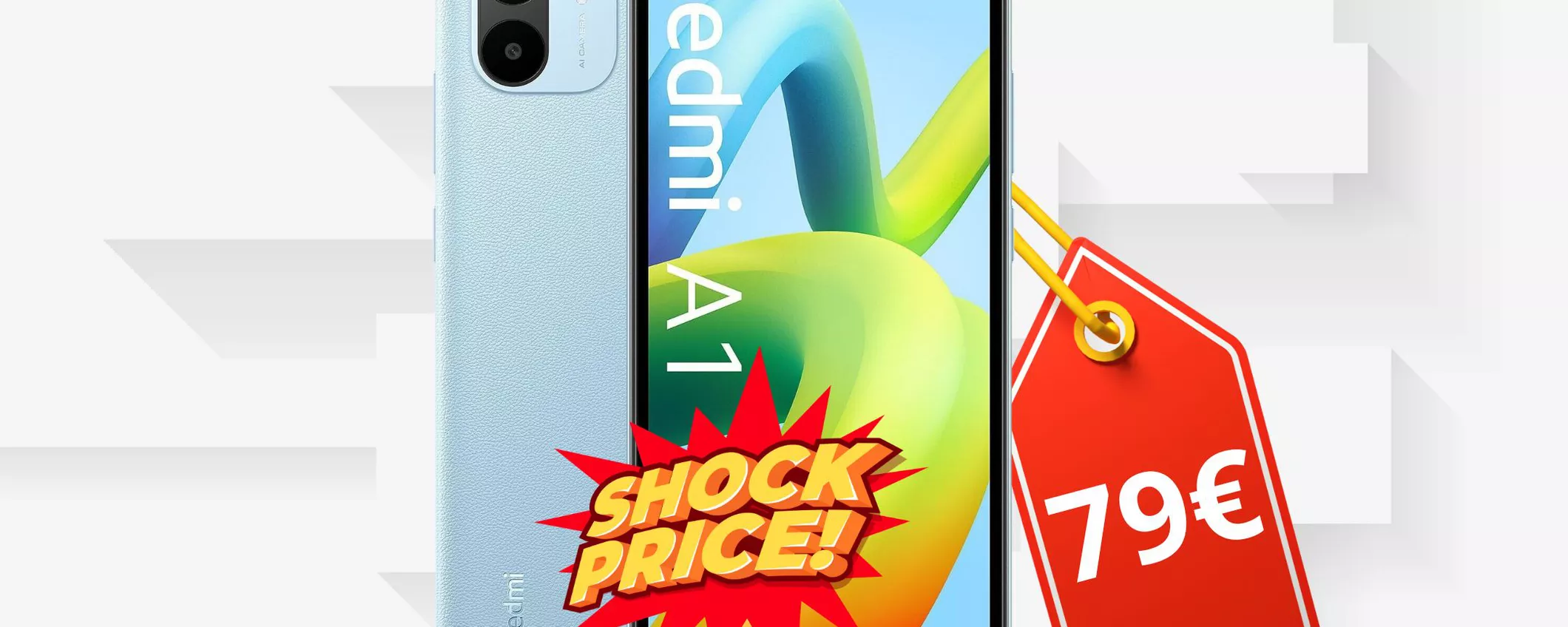 SOLO 79€ per Xiaomi Redmi A1, lo smartphone GIOVANE E POTENTE!